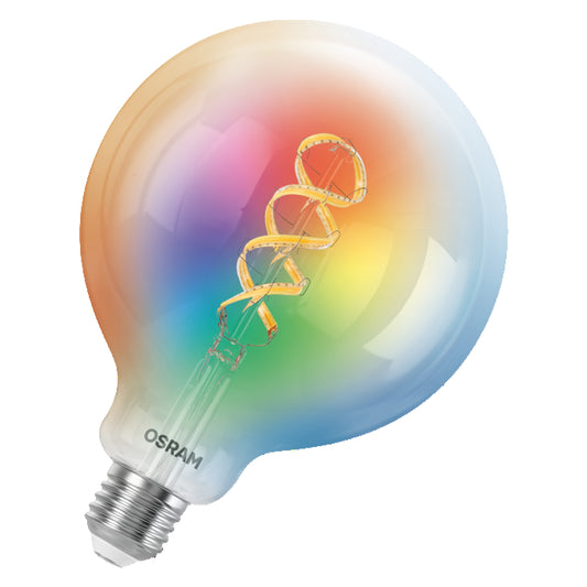 SMART+ MATTER Classic Globe 125 4.8W E27 Filament Multicolor | OSRAM