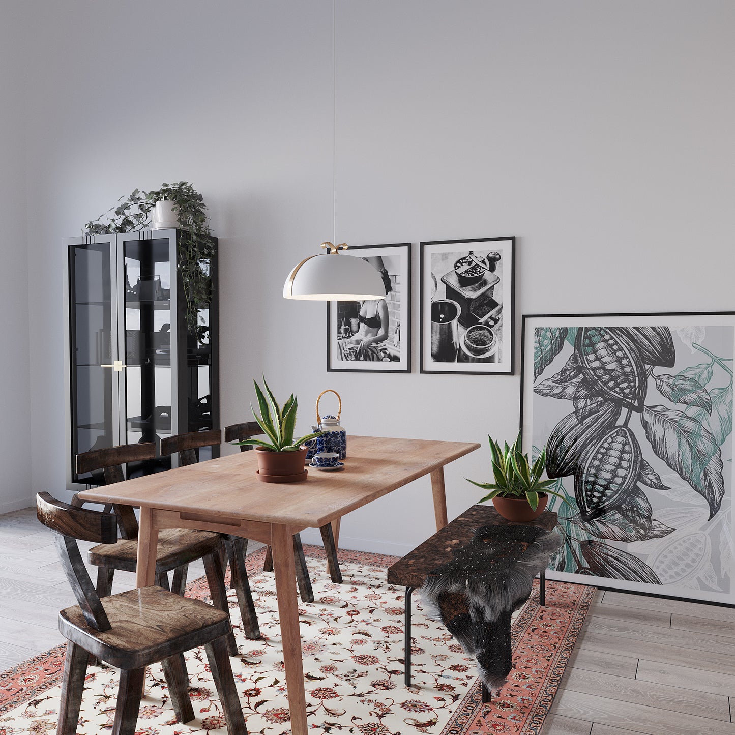 Rusetti pendant lamp | Jenni Inkeroinen