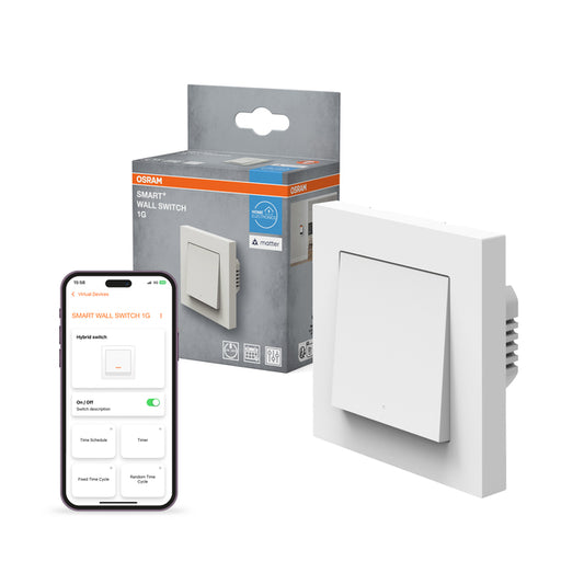 SMART+ MATTER Seinäkytkin (upotettava) | OSRAM