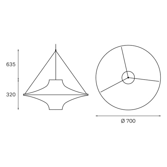 Lokki riippuvalaisin | Yki Nummi